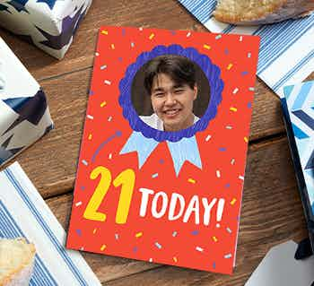 21st Birthday Cards