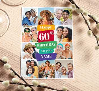 60th Birthday Cards