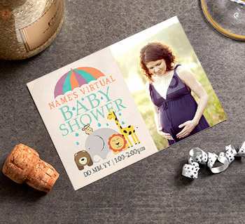 Postcards Invitations