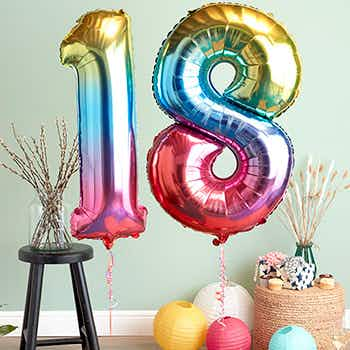 Numbers Balloons