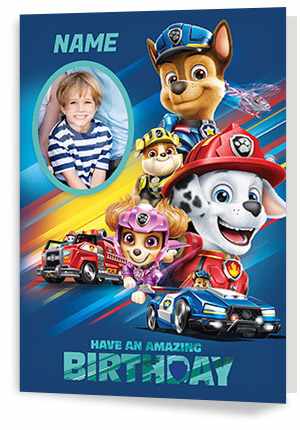 Kids Paw Patrol Cards