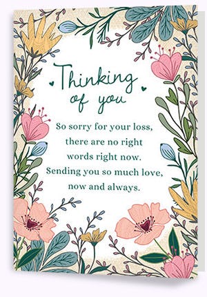 Shop all Sympathy Cards