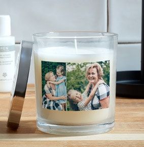 2 Photo Upload Candle