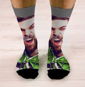 Full Photo Upload Face Socks