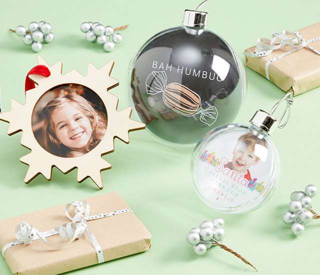 Photo Upload Baubles